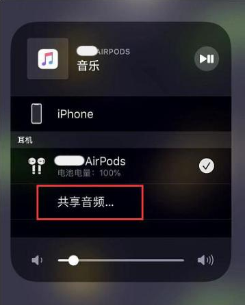 平乡苹果14音频维修点分享iPhone14音频共享设置方法 