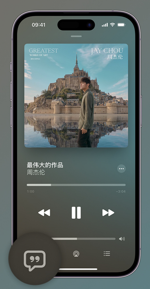 平乡iphone维修分享如何在iPhone上使用Apple Music全新唱歌功能 