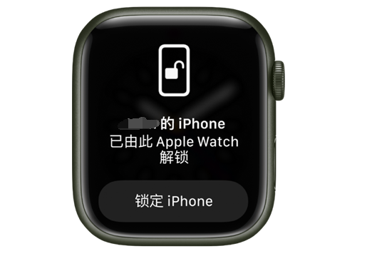 平乡苹果手机维修分享用 AppleWatch 解锁配备面容 ID 的 iPhone方法 