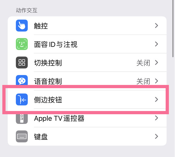 平乡苹果14维修店分享iPhone14 Plus侧键双击下载功能关闭方法 