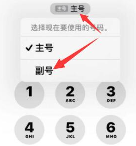 平乡苹果14维修店分享iPhone 14 Pro Max使用副卡打电话的方法 